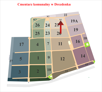 Brak mapy sektorowej