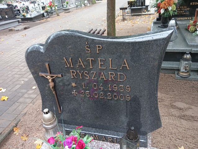 Ryszard Matela 1939 Drezdenko - Grobonet - Wyszukiwarka osób pochowanych