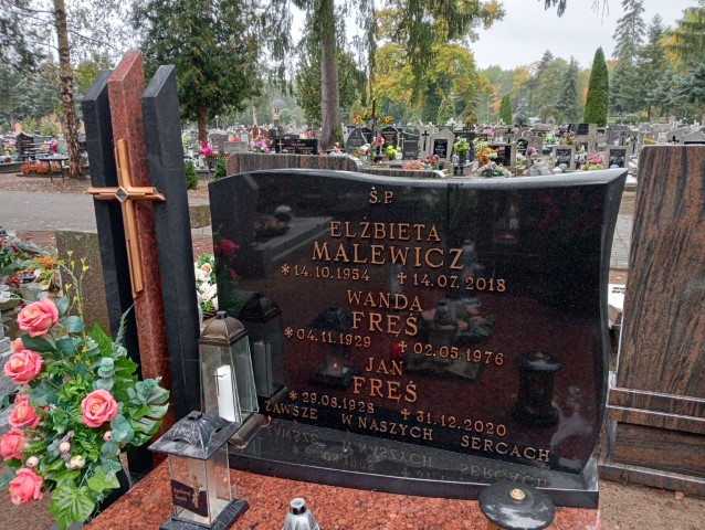 Elżbieta Malewicz 1954 Drezdenko - Grobonet - Wyszukiwarka osób pochowanych