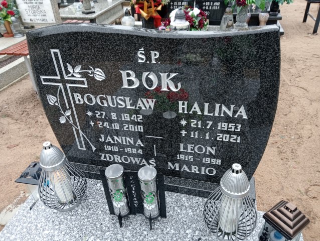 Janina Bok 1910 Drezdenko - Grobonet - Wyszukiwarka osób pochowanych