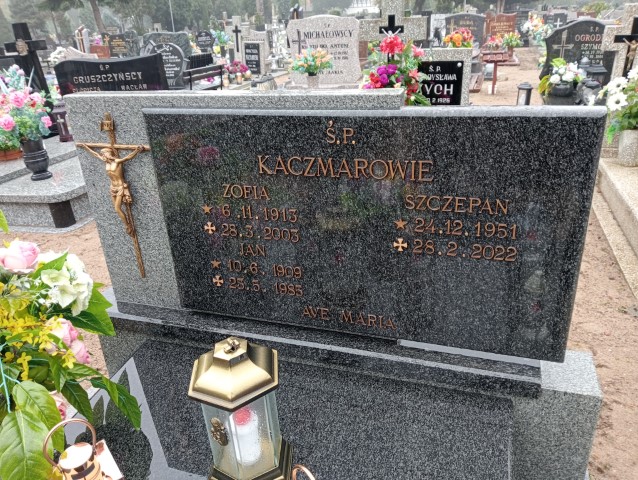 Jan Kaczmar 1909 Drezdenko - Grobonet - Wyszukiwarka osób pochowanych
