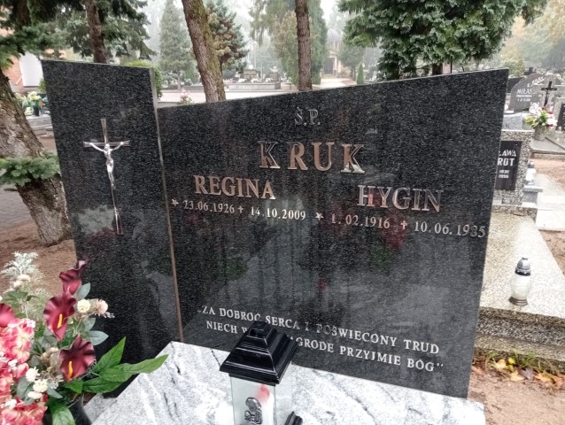 Regina Kruk 1926 Drezdenko - Grobonet - Wyszukiwarka osób pochowanych