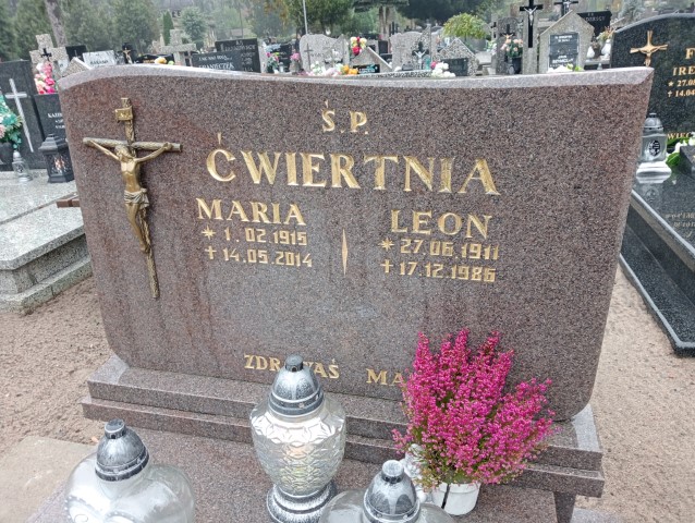 Leon Ćwiertnia 1911 Drezdenko - Grobonet - Wyszukiwarka osób pochowanych