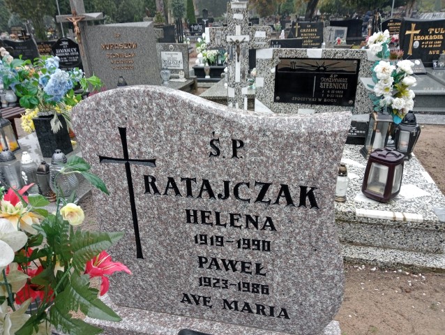 Helena Ratajczak 1919 Drezdenko - Grobonet - Wyszukiwarka osób pochowanych