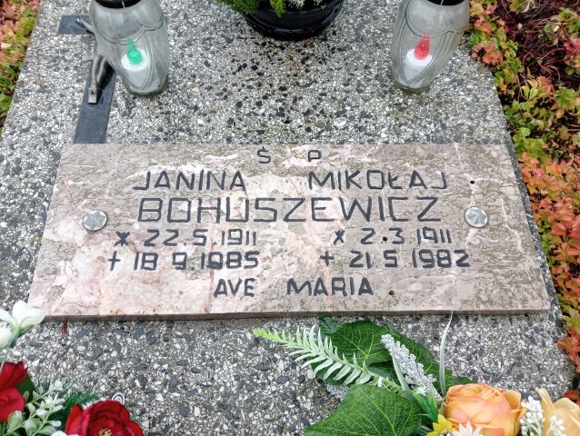 Mikołaj Bohuszewicz 1911 Drezdenko - Grobonet - Wyszukiwarka osób pochowanych