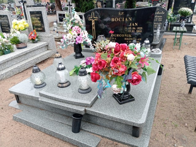 Grób KAZIMIERA BOCIAN
