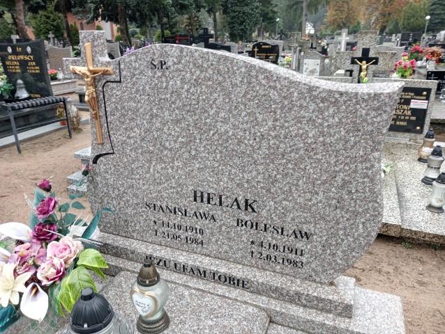Stanisława Helak 1910 Drezdenko - Grobonet - Wyszukiwarka osób pochowanych