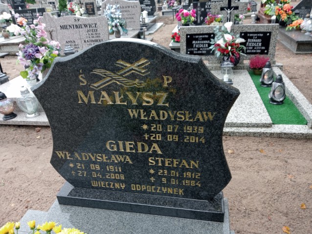 Władysława Gieda 1911 Drezdenko - Grobonet - Wyszukiwarka osób pochowanych