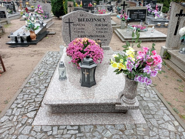 Grób Wiktor Biedziński