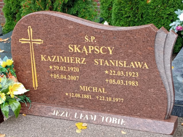 Kazimierz Skąpski 1920 Drezdenko - Grobonet - Wyszukiwarka osób pochowanych