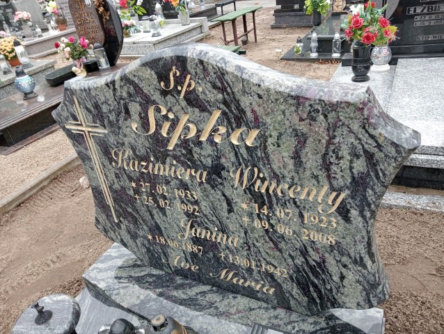 Wincenty Sipka 1923 Drezdenko - Grobonet - Wyszukiwarka osób pochowanych