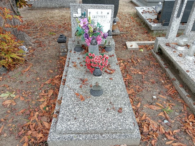 Grób Kazimiera Andrzejewska
