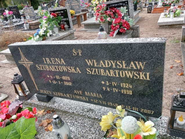 Władysław Szubartowski 1924 Drezdenko - Grobonet - Wyszukiwarka osób pochowanych