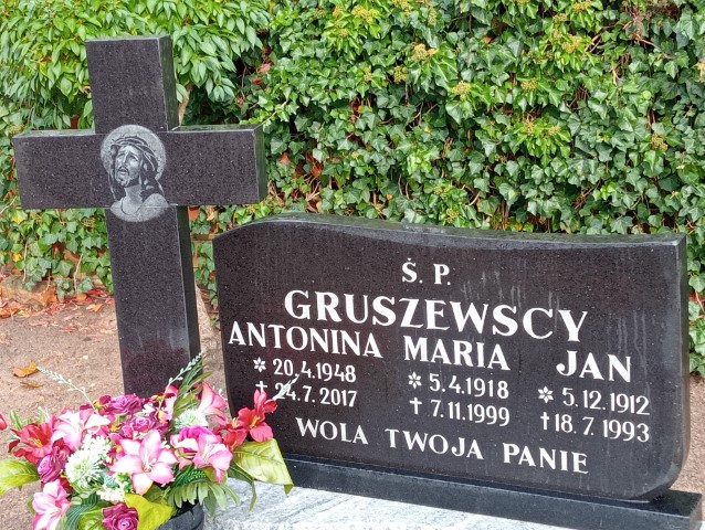 Maria Gruszewski 1918 Drezdenko - Grobonet - Wyszukiwarka osób pochowanych