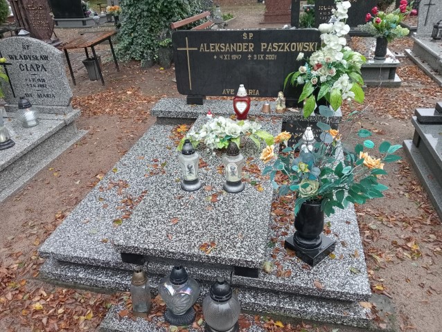 Grób BARBARA PASZKOWSKA