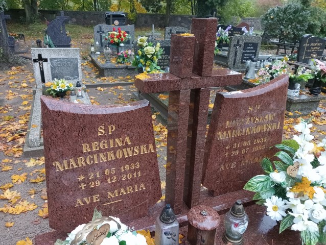 Regina Marcinkowska 1933 Drezdenko - Grobonet - Wyszukiwarka osób pochowanych