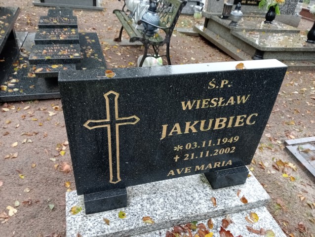 Wiesław Jakubiec 1949 Drezdenko - Grobonet - Wyszukiwarka osób pochowanych