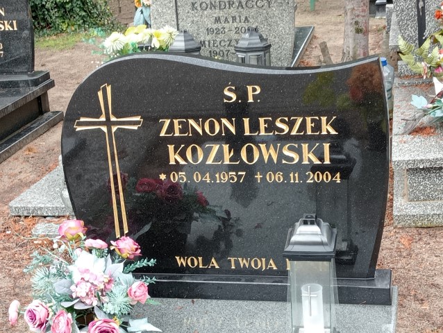 Zenon Kozłowski 1957 Drezdenko - Grobonet - Wyszukiwarka osób pochowanych