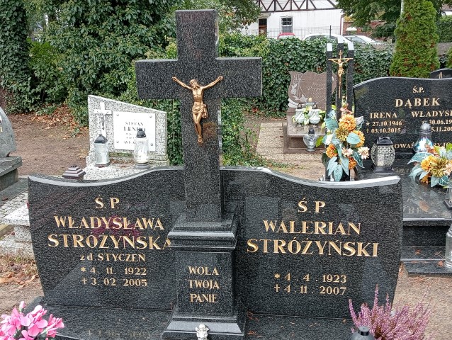 Walerian Stróżyński 1923 Drezdenko - Grobonet - Wyszukiwarka osób pochowanych