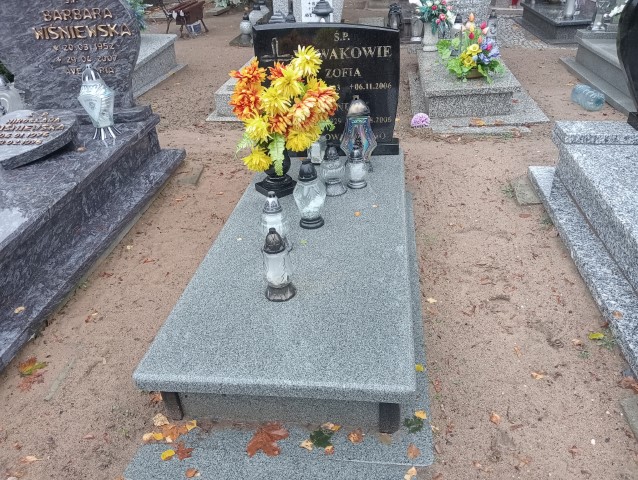 Grób Zofia Nowak