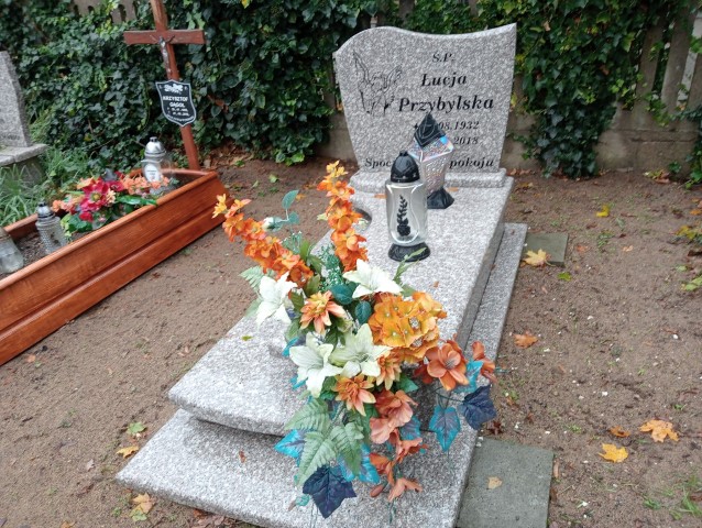 Grób Łucja Przybylska