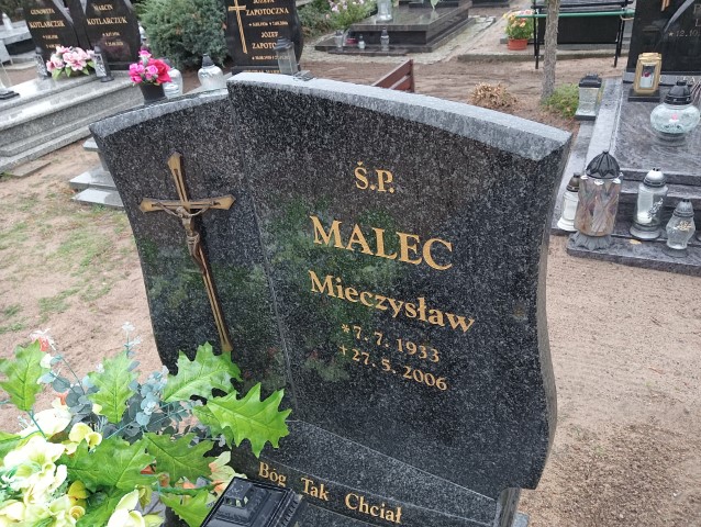 Mieczysław Malec 1933 Drezdenko - Grobonet - Wyszukiwarka osób pochowanych