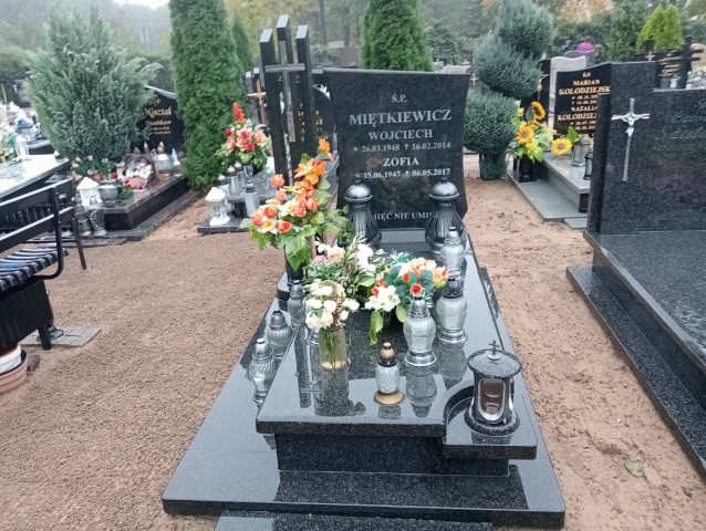 Grób Zofia Miętkiewicz