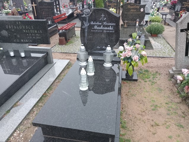 Grób Bolesław Masłowski