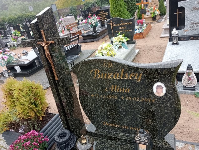 Alina Buzalska 1958 Drezdenko - Grobonet - Wyszukiwarka osób pochowanych