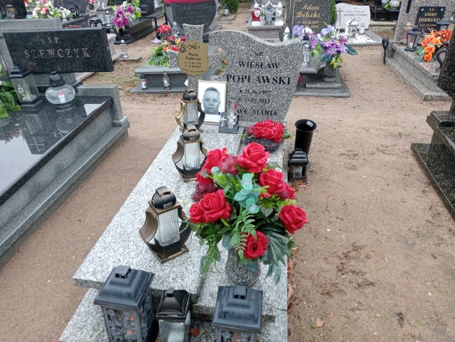 Grób Wiesław Popławski