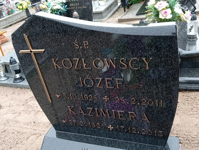 Kazimiera Kozłowska 1921 Drezdenko - Grobonet - Wyszukiwarka osób pochowanych