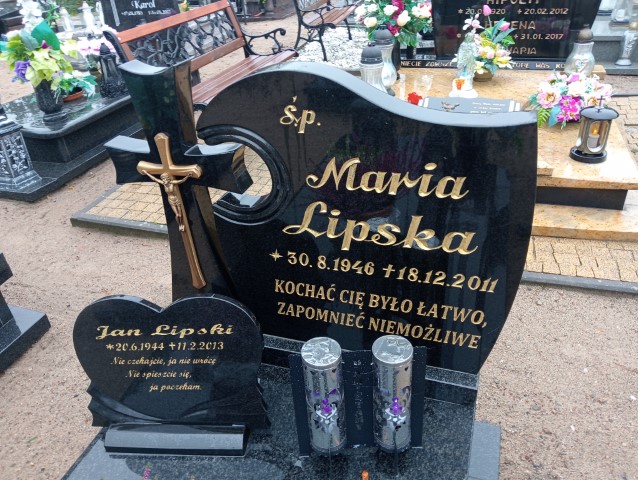 Maria Lipska 1946 Drezdenko - Grobonet - Wyszukiwarka osób pochowanych