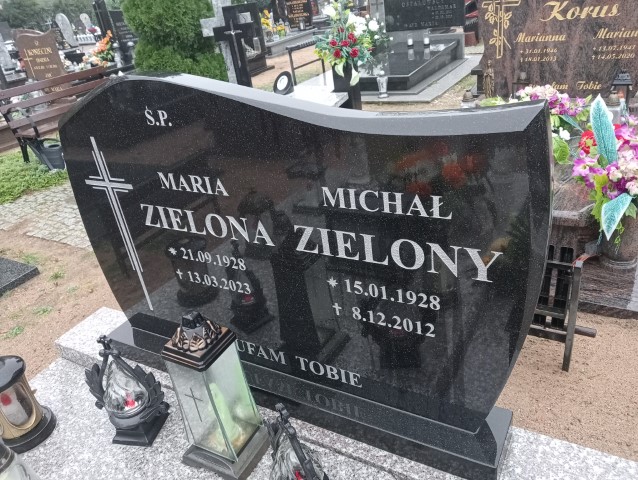 Maria Zielona 1928 Drezdenko - Grobonet - Wyszukiwarka osób pochowanych