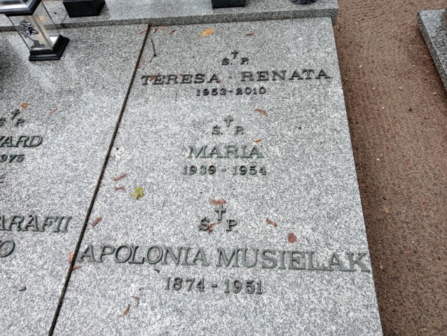 Teresa Weidemann 1947 Drezdenko - Grobonet - Wyszukiwarka osób pochowanych