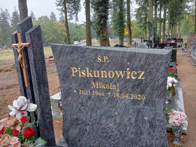 Mikołaj Piskunowicz 1944 Drezdenko - Grobonet - Wyszukiwarka osób pochowanych