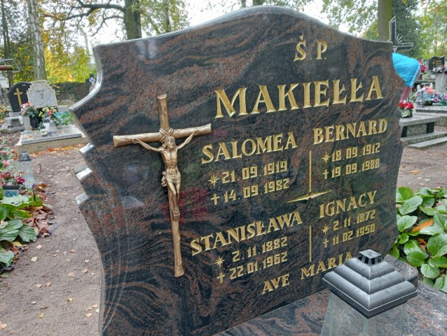 Salomea Makiełła 1919 Drezdenko - Grobonet - Wyszukiwarka osób pochowanych