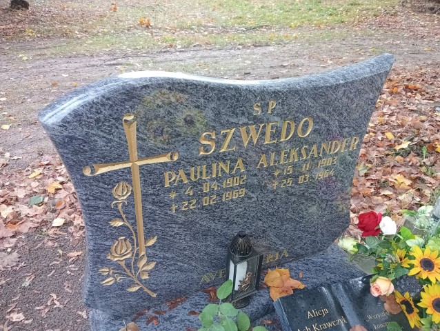 Paulina Szwedo 1902 Drezdenko - Grobonet - Wyszukiwarka osób pochowanych