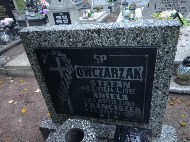 Stefan Owczarzak 1928 Drezdenko - Grobonet - Wyszukiwarka osób pochowanych