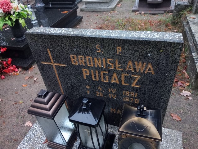 Bronisława Pugacz 1891 Drezdenko - Grobonet - Wyszukiwarka osób pochowanych