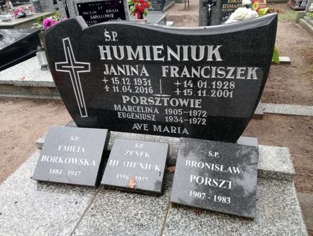 Zenon Humieniuk 1956 Drezdenko - Grobonet - Wyszukiwarka osób pochowanych