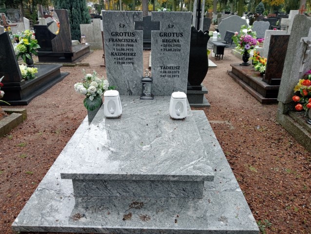 Grób Franciszka Grotus