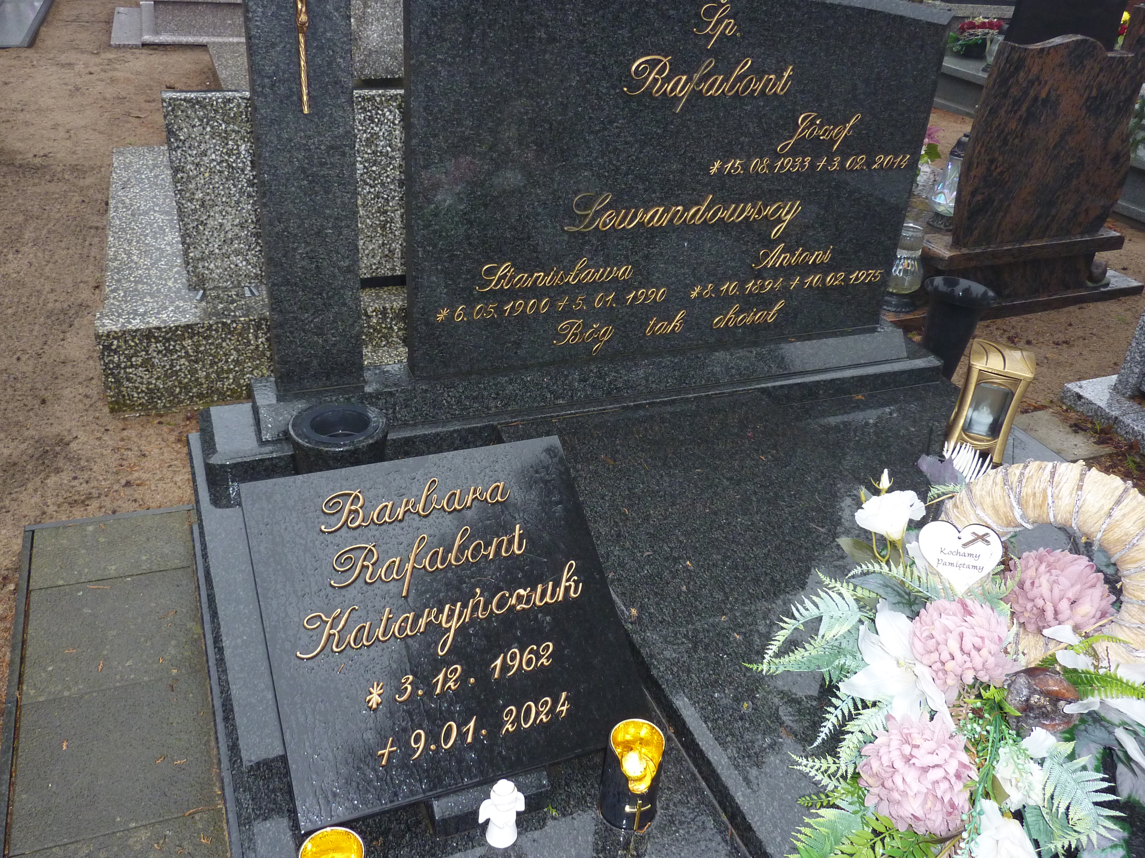 Grób Stanisława Lewandowska