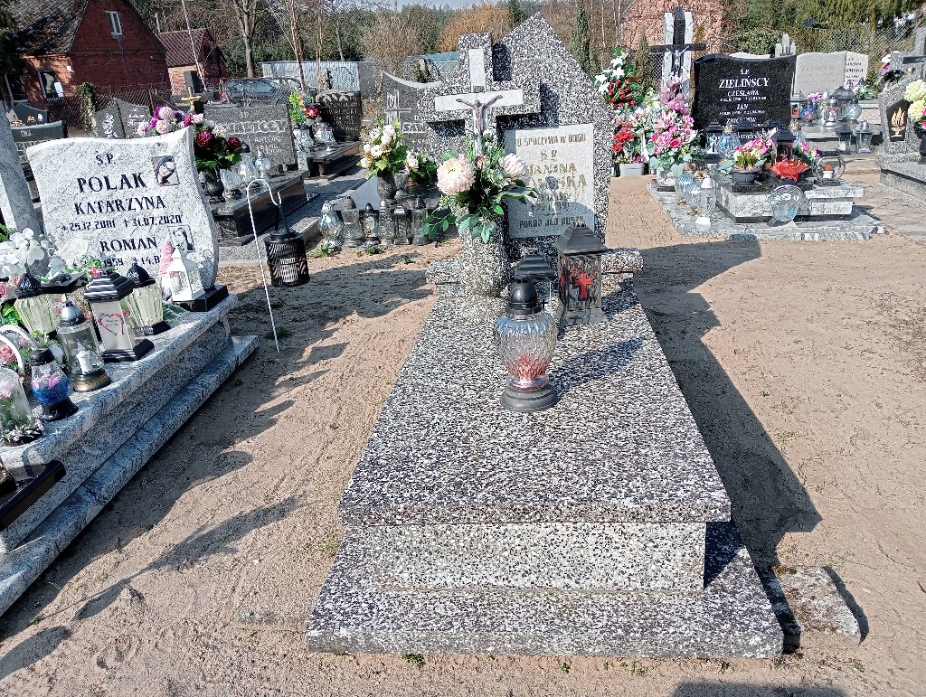 Grób Janina Ogińska